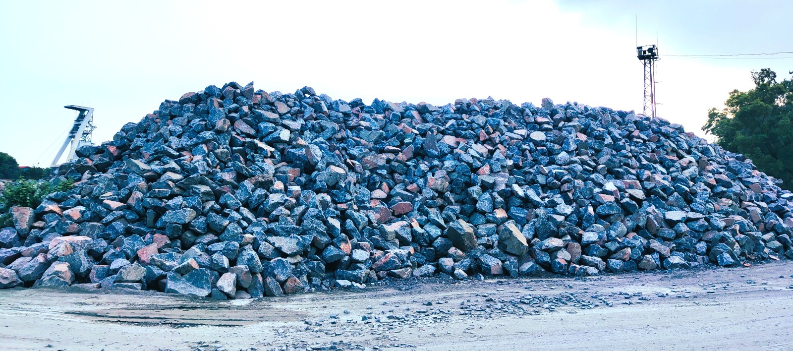 Stone dealer in Bangladesh